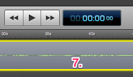 Audio waves are too small in ScreenFlow timeline